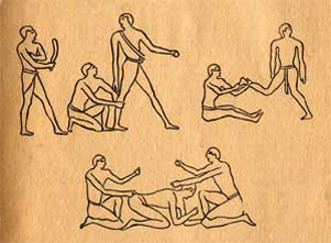 История Массажа в картинках - MASSAGE-VRN.RU